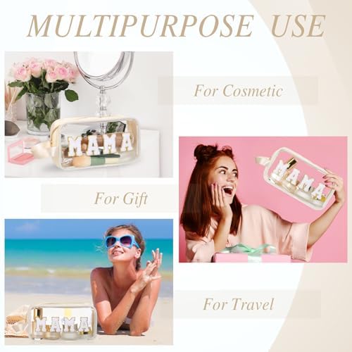 Kacctyen Mama Letter Clear Makeup Bag - Image 6