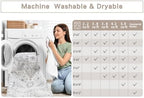 8x10 Washable Area Rugs for Living Room, Dining Room - Image 7