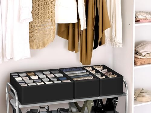 Simple Houseware Closet Underwear Organizer Drawer Divider Assorted 7 pcs - Image 5