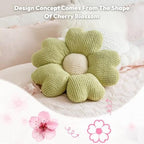 Sioloc Flower Throw Pillow, Cute Daisy Floor Seat Cushion, Aesthetic Fun - Image 6