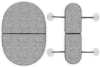 Lalo Knee and Elbow Saver, Foldable Padded Tub Cushions by Lalo
