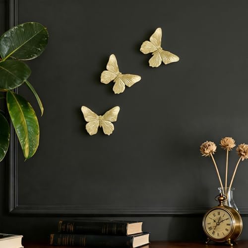 GUSFREUD 3D Butterfly Wall Decor Set – Resin Wall Decor - Image 5