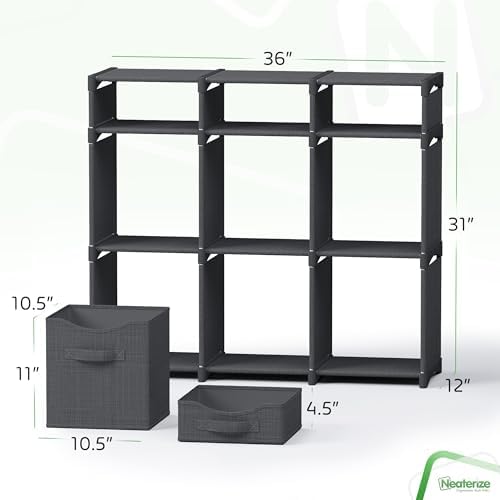 Cube Storage Organizer with Storage Bins Included - Image 3