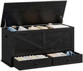 VASAGLE Storage Chest with 2 Fabric Drawers, 15.7 x 39.4 x 19.9 Inches by Unknown
