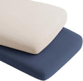 Konssy Muslin Bassinet Sheets for Baby Boys and Girls, 2 Pack by Konssy