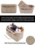 LEXSION Felt Insert Bag Organizer Bag In Bag - Image 3