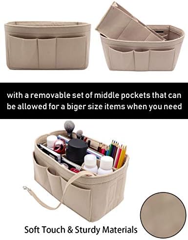 LEXSION Felt Insert Bag Organizer Bag In Bag - Image 3