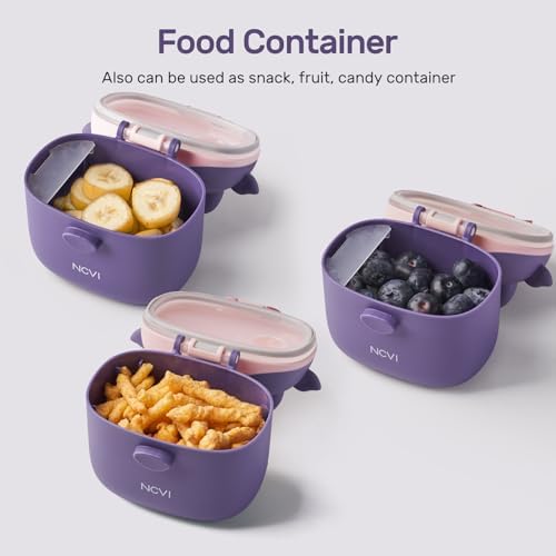 NCVI Baby Formula Dispenser On The Go, Formula Container To Go - Image 5