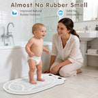 Bath Mat for Tub Non Slip for Kids Baby, Natural Rubber Dual Anti-Slip - Image 6