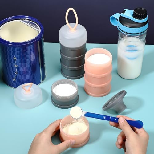 Baderke 2 Pcs Protein Powder Travel Container - Image 5