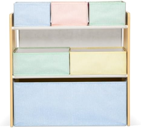 Delta Children - GapKids 6 Bin Toy Organizer - Greenguard Gold Certified - Image 7