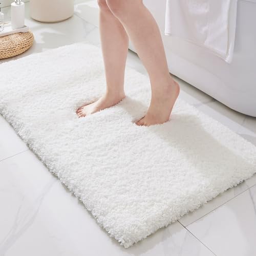 ILANGO Bathroom Rugs 70" × 24", Extra Soft Absorbent Microfiber Bath Rugs by ILANGO