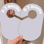 8 Pack Baby Closet Dividers – Pure Green Nursery Organizer - Image 4