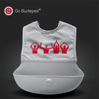 Smilo Baby Silicone & Fabric Bib - Image 3