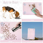 Dog Cat Food Mat, Absorbent Pet Feeding Mat - Image 7