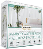 RestLine Premium Bamboo Waterproof Mattress Protector by RestLine