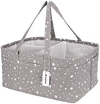 Baby Diaper Caddy Organizer- Extra Large Portable Diaper Basket by QiANBiRD