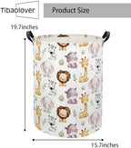 Animal Baby Laundry Basket Kids Hamper Animal Toy Storage Bin - Image 6