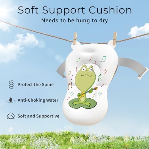 BUNWAG Baby Bathtub, Collapsible Newborn Bathtub - Image 6