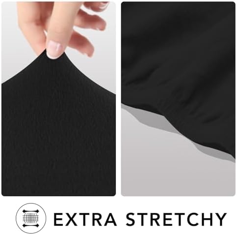 PureFit Super Stretch Sofa Slipcover – Spandex Non Slip Soft Couch Sofa Cover - Image 3
