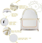 L RUNNZER Pack N Play Tent, Baby Crib Tent to Keep Baby from Climbing Out - Image 3