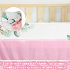 Hahafelt 3 Pcs Safari Animals Baby Crib Bedding Set - Image 7