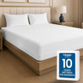 Bulk 10-Pack Hotel Queen Size Mattress Encasement 100% Waterproof by UTOPIABEDDING