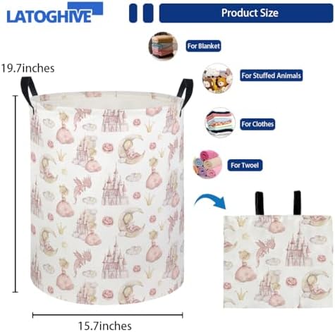 Baby Laundry Hamper kids laundry Basket Waterproof Laundry Bag - Image 2