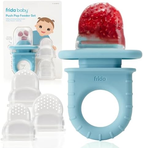 Frida Baby Push Pop Feeder, Baby Fruit Feeder by Unknown