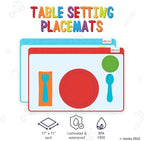 Merka Place Setting Placemat for Kids - Image 2