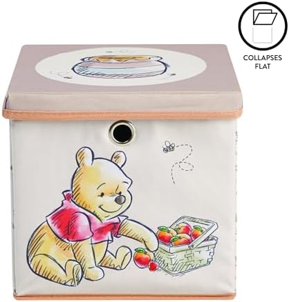 Idea Nuova Winnie the Pooh Collapsible Storage Cube - Image 4