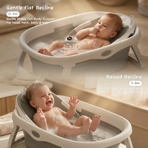 CheerTry 4-in-1 Collapsible Baby Bathtub - Image 3