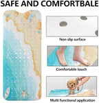 LNOND Summer Beach Bathtub Mat Non Slip, 40 X 16 Inch Tub Mat - Image 6