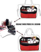 LEXSION Felt Purse Organizer Insert, Tote Bag Shaper Dividers - Image 5