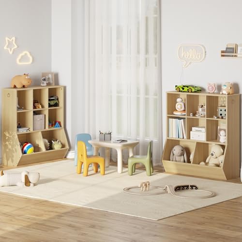 HOOBRO Kids Bookshelf, Toy Storage Organizer, Toy Organizers and Storage - Image 4