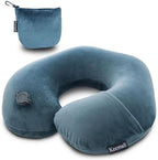 Keemall Portable Inflatable Travel Neck Pillow by Keemall