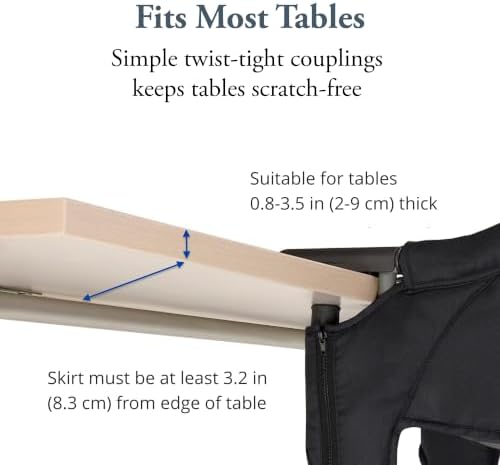 Inglesina Black Fast Table Chair - Image 5