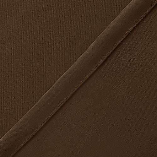 Hiasan Brown Valance Curtains for Window 52 x 18 Inches 1 Panel - Image 4