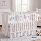 Smoothnovelty White Crib Bed Skirts - Image 3