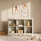 Storkcraft Casablanca 6 Cube Organizer Bookcase, Frosted Oat - Image 2