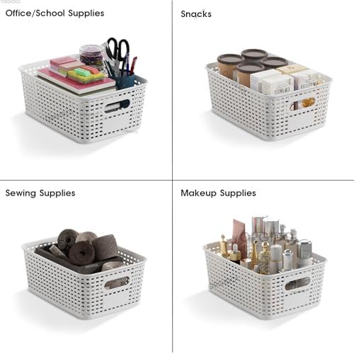 ORGIDOL Plastic Storage Basket - Image 6