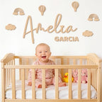 Personalized Wooden Name Sign for Nursery by Spricoz