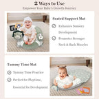 Foryoomi 4 in 1 Tummy Time Mat - Image 2