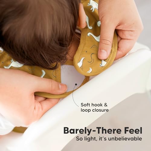 KeaBabies 3-Pack Waterproof Baby Bibs - Image 4