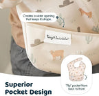 Tiny Twinkle Mess-Proof Baby Bibs - Image 5