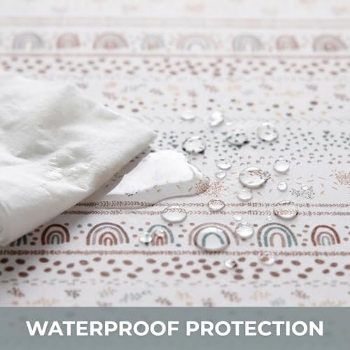 Splat Mat for Under High Chair, Waterproof Washable High Chair Floor Mat - Image 3
