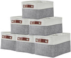 DECOMOMO Small Storage Basket, Closet Storage Bins by DECOMOMO