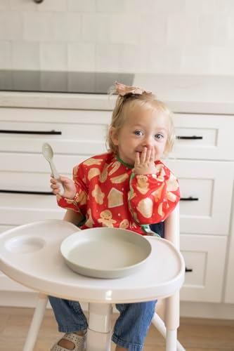 Tiny Twinkle Long Sleeve Bib for Babies & Toddlers | Waterproof Smock Bib for - Image 2