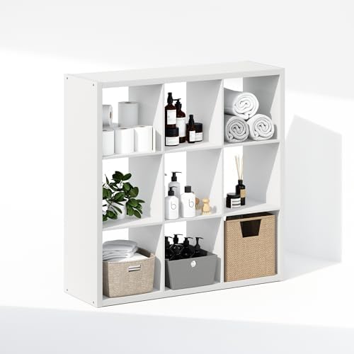 Furinno Cubic Extra Thick 9-Cube Closet Organizers and Storage - Image 6
