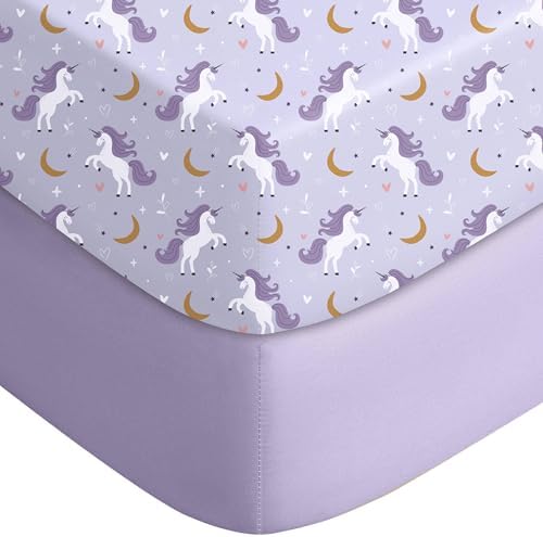 Yoofoss 2-Pack Baby Crib Sheets by YOOFOSS